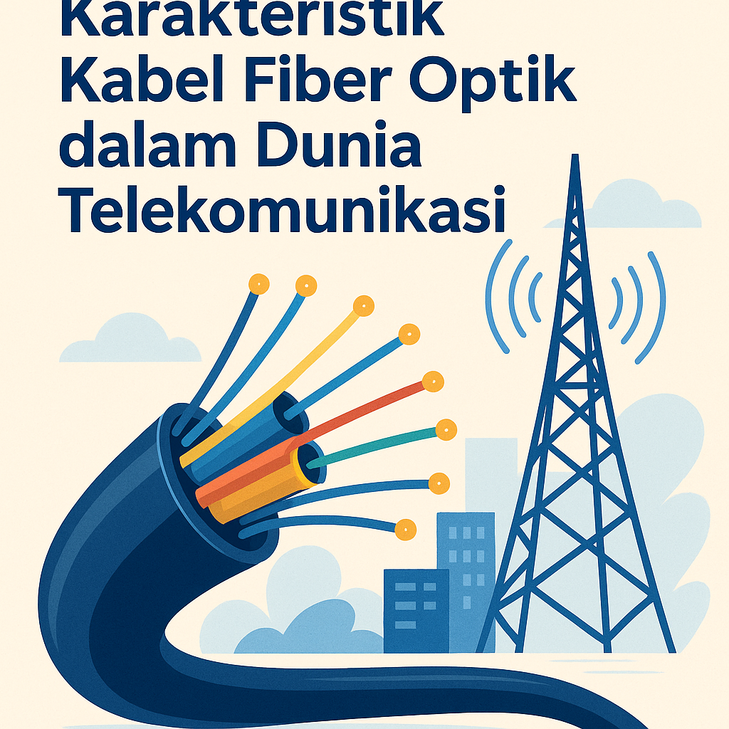 Karakteristik Kabel Fiber Optik dalam Dunia Telekomunikasi