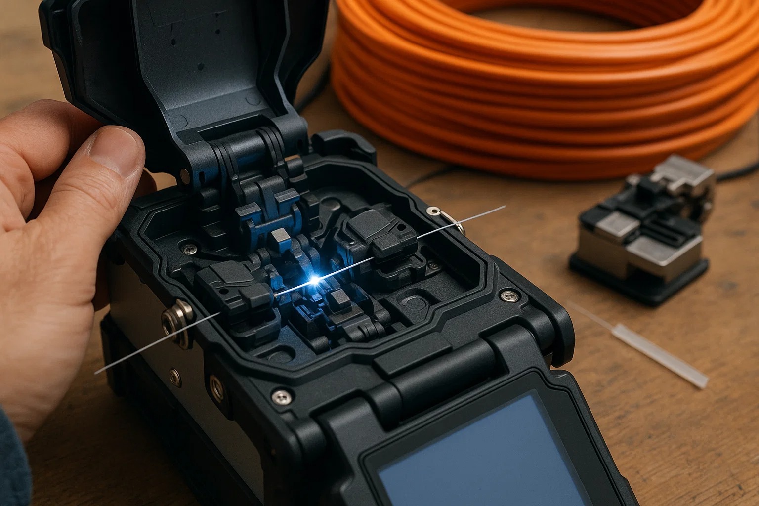 Splicer Fiber Optic untuk Kualitas Sambungan Terbaik