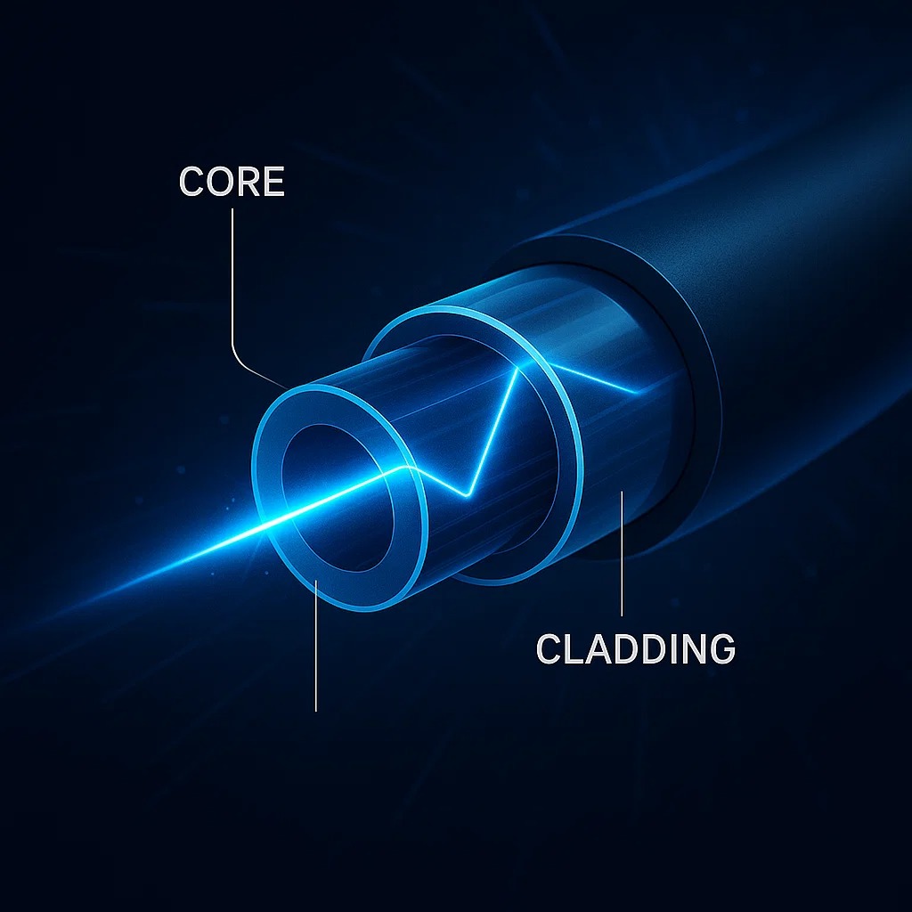 Cara Kerja Fiber Optik untuk Transmisi Data Internet Modern
