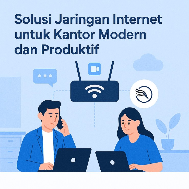 Solusi Jaringan Internet untuk Kantor Modern dan Produktif