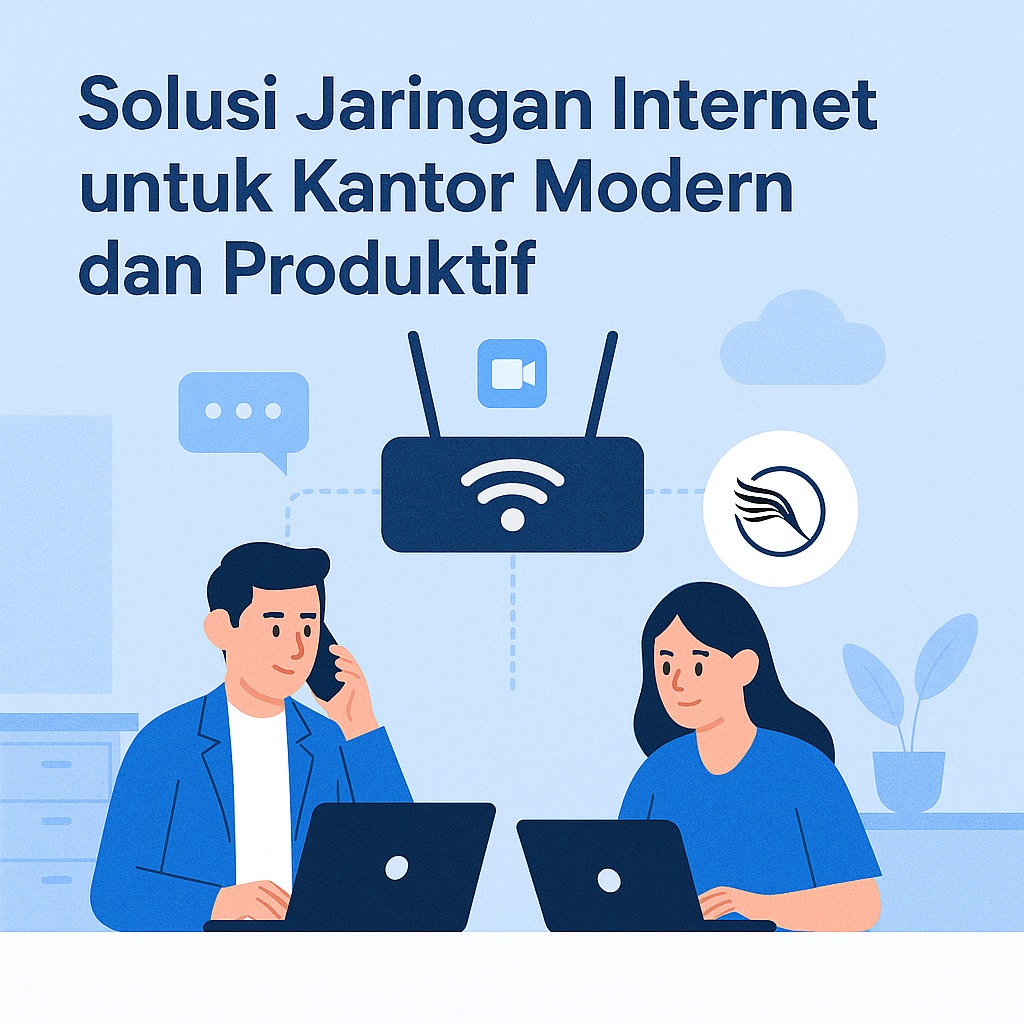 Solusi Jaringan Internet untuk Kantor Modern dan Produktif